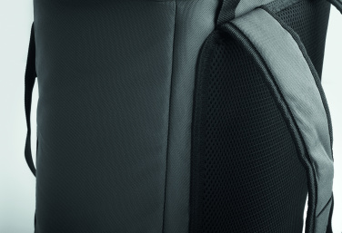 Logotrade reklamprodukter bild: Kylväska/ryggsäck 600D RPET