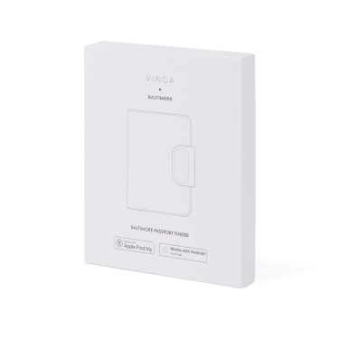 Logotrade profilprodukter bild: VINGA Baltimore RCS Passport Cover With Finder Dual