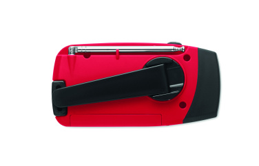 Logotrade profilprodukter bild: Bärbar radioSOS med LED-ficklampa